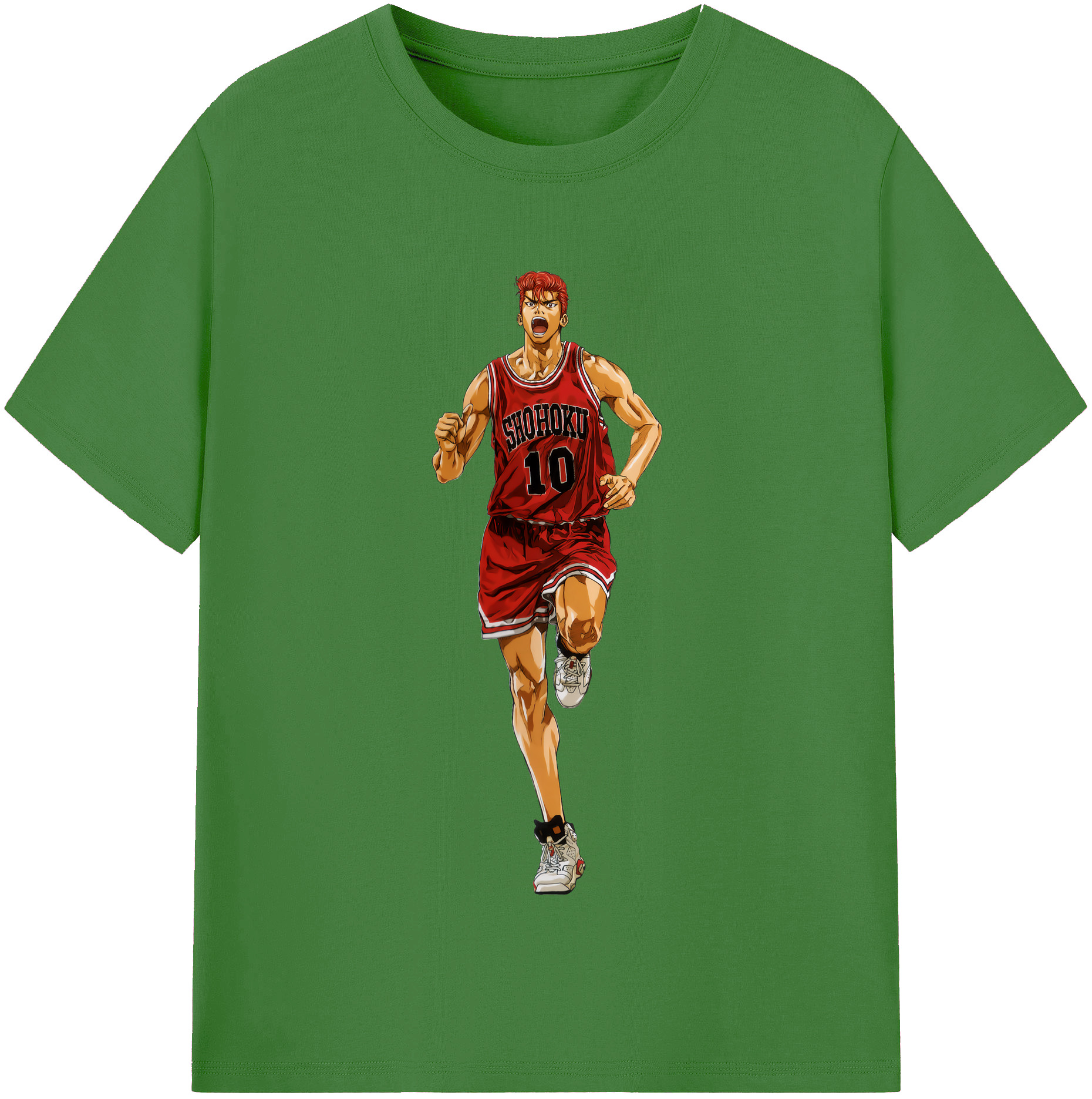 （画像用） SLAM DUNK／スラムダンク レディースカジュアルプリントTシャツ（綿100％）